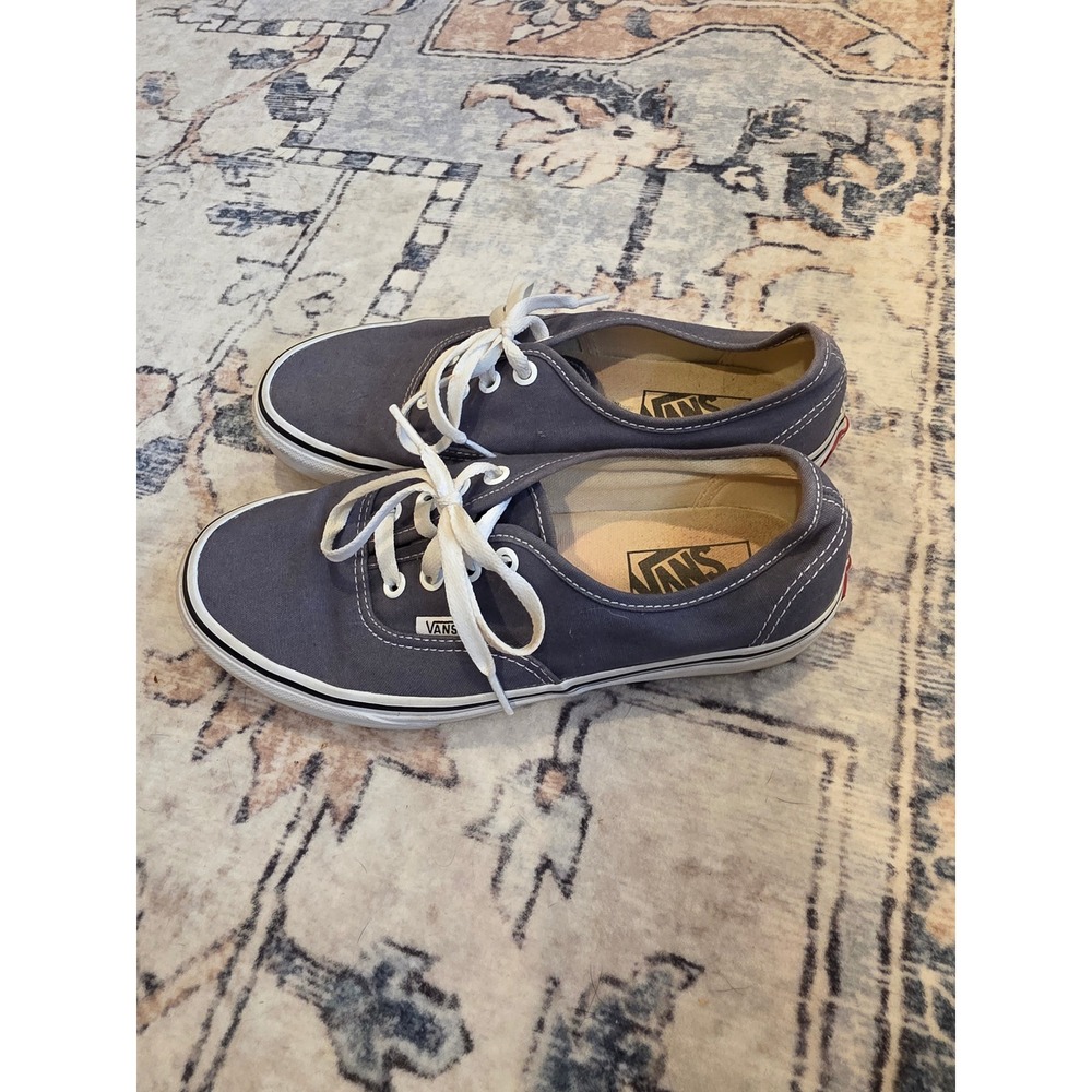 Vans Off The Wall Mens 6 Womens 7.5‎ Grey Lace Up Casual Sneakers